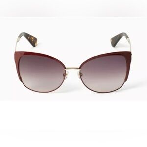 Kate Spade GENICE 0LHF Burgundy Gradient Sunglasses